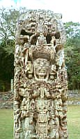 Stela maya, Parque Arqueológico Copán